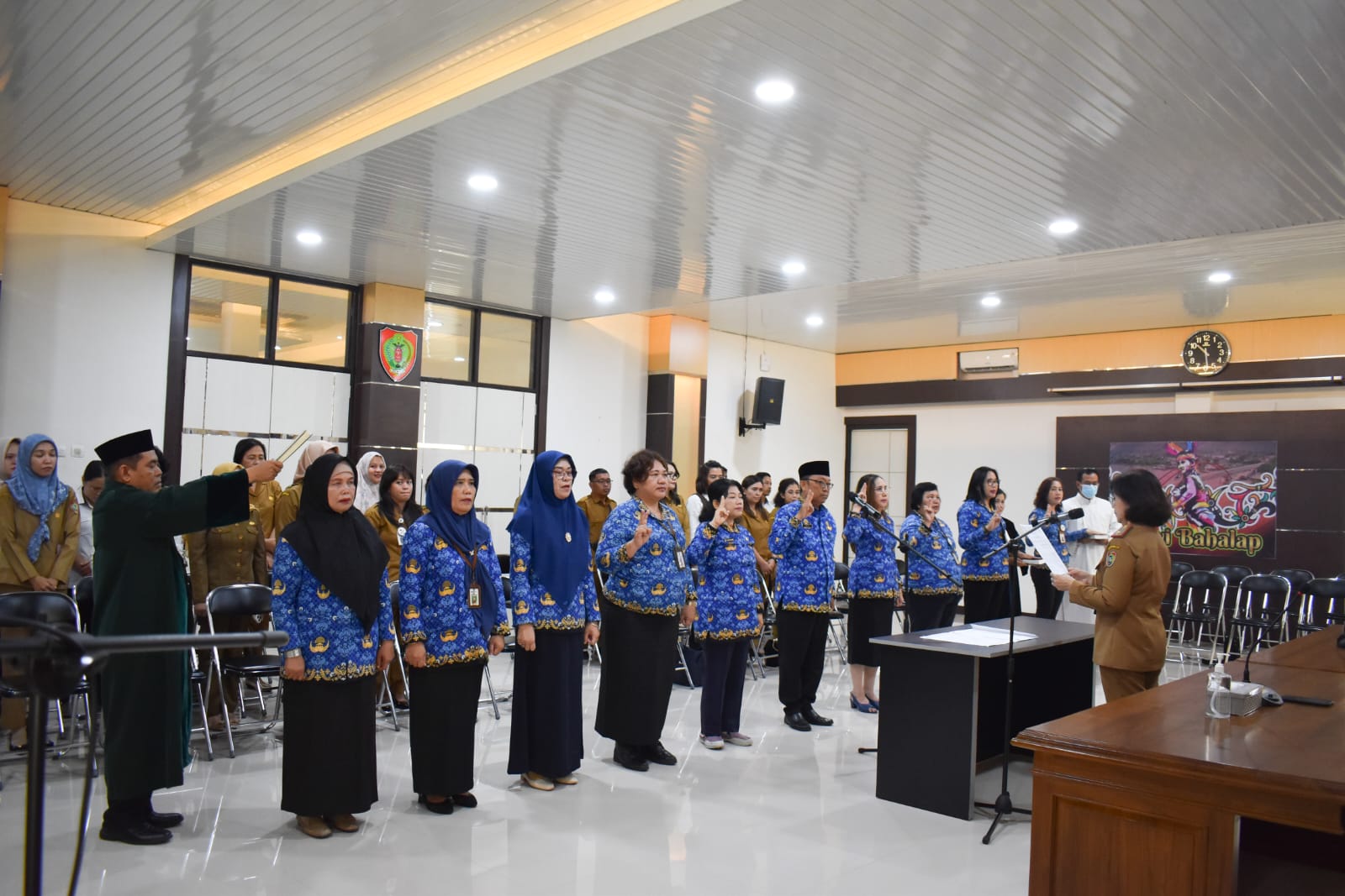 DP3APPKB Gelar Serah Terima Jabatan Administrator dan Pelantikan Pejabat Fungsional