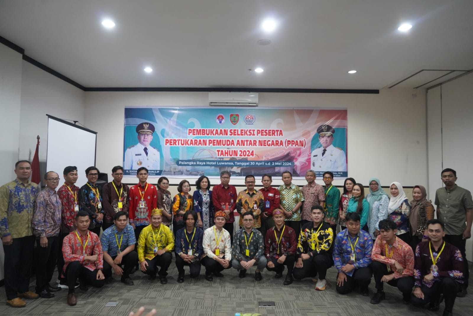 Plh. Pemkesra Herson B. Aden Secara Resmi Buka Seleksi PPAN Tingkat Prov. Kalteng