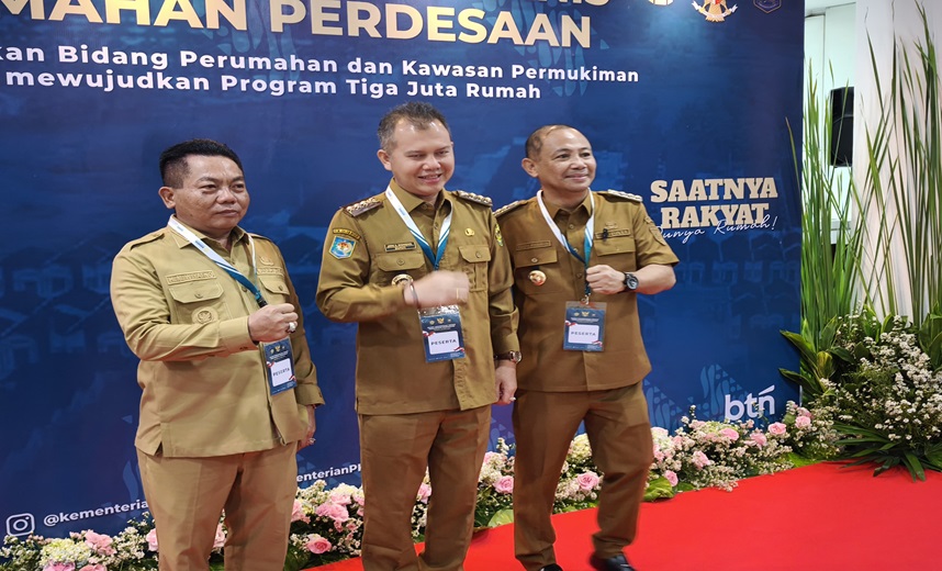 Hadiri Rakortek Perumahan Perdesaan, Bupati Barsel Dukung Program Tiga Juta Rumah