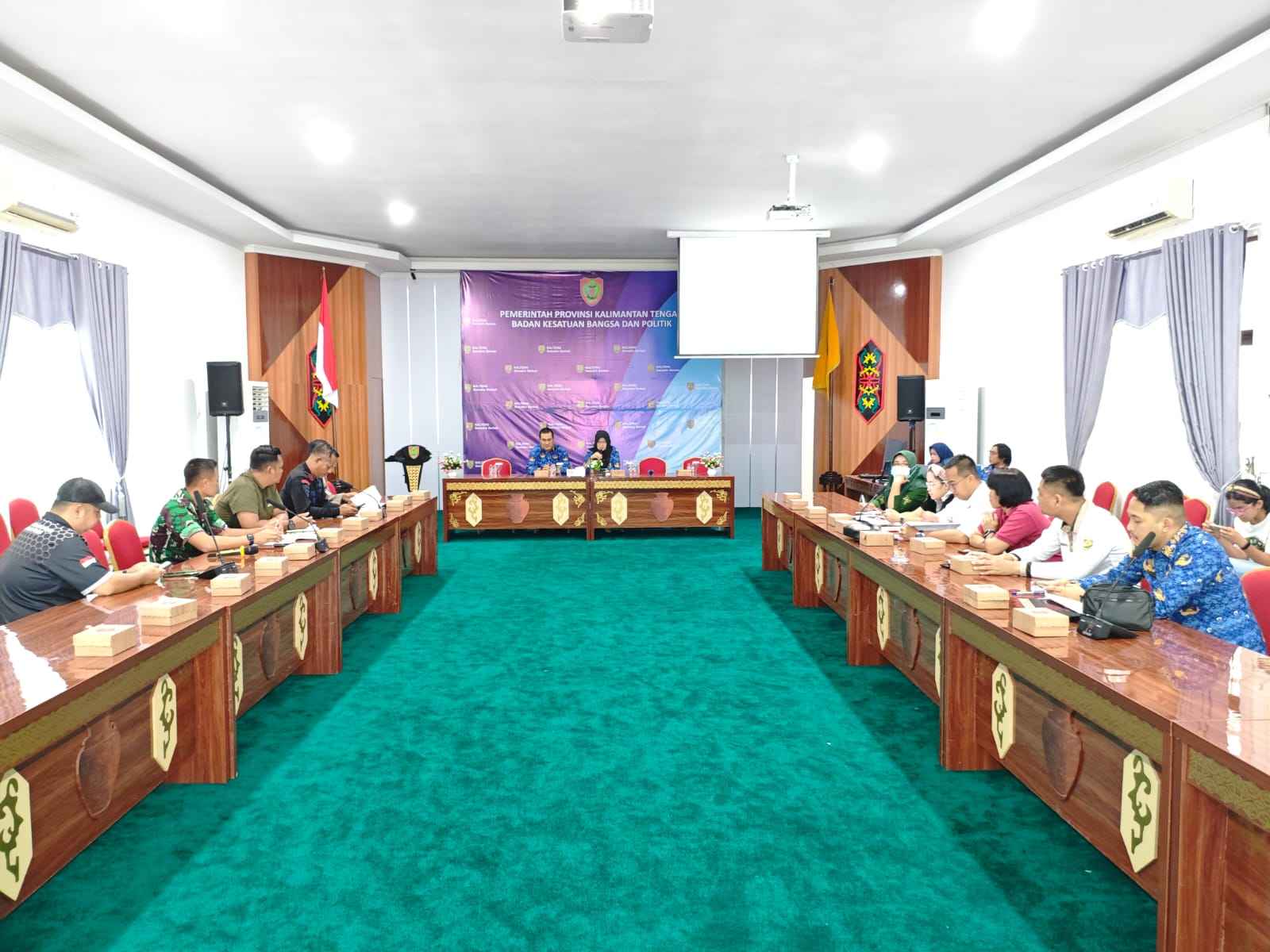 Badan Kesbangpol Prov. Kalteng Gelar Rapat Persiapan Seleksi Calon Paskibraka Tingkat Provinsi Kalimantan Tengah Tahun 2025 