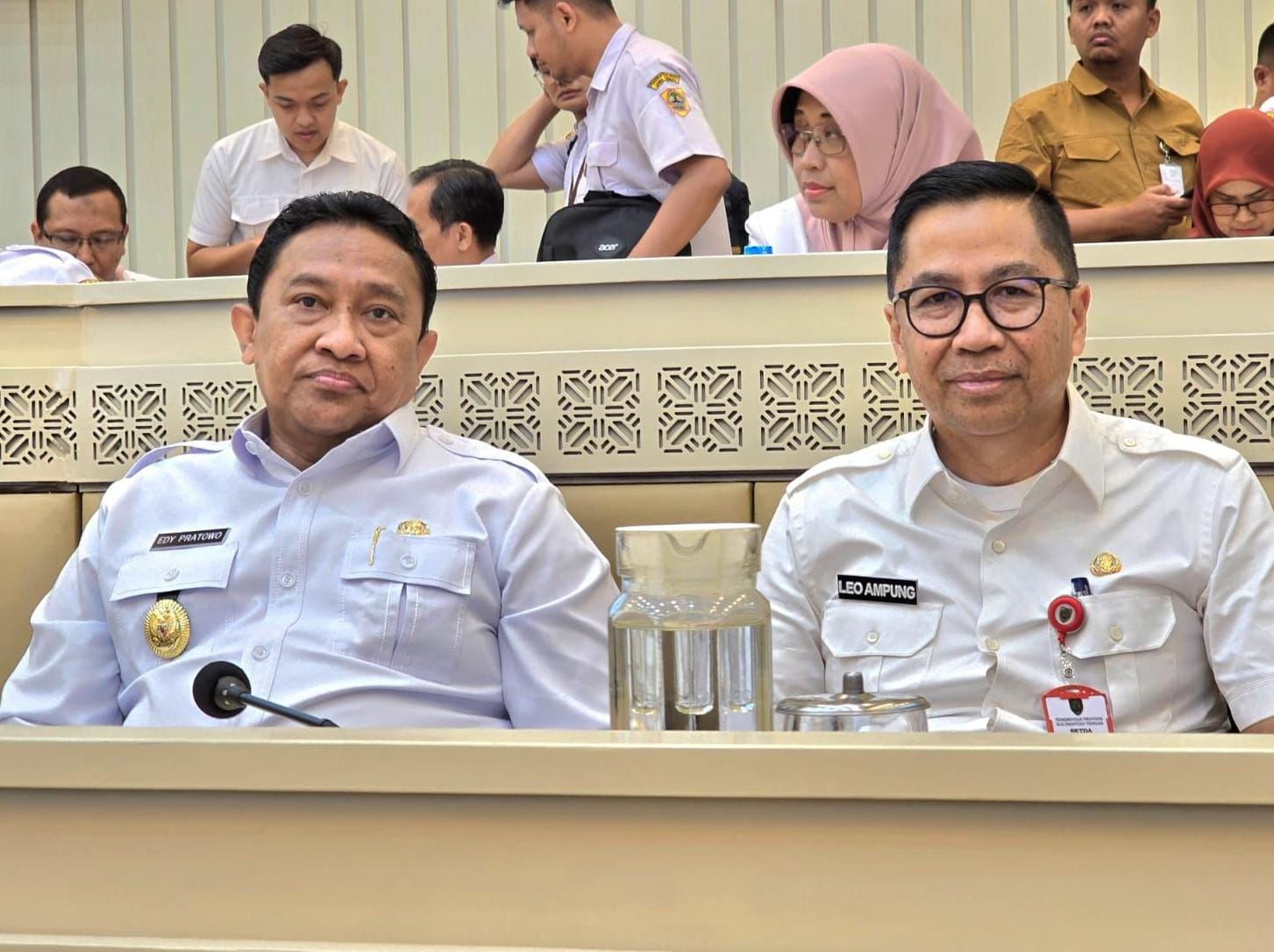 Plt. Sekda Kalteng Dampingi Wagub Hadiri Rapat Kerja dan Dengar Pendapat Bersama Komisi II DPR RI Bahas Tata Kelola Pemerintahan Daerah