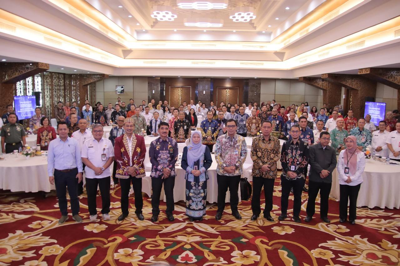 Kadis PMD Prov. Kalteng Turut Hadiri Diseminasi Laporan Perekonomian Prov. Kalteng, Siap Wujudkan Ketahanan Pangan dari Desa