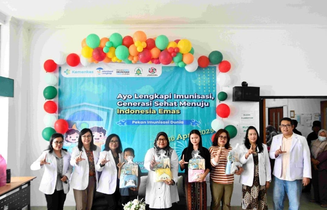 RSUD dr. Doris Sylvanus Selenggarakan Talkshow Pekan Imunisasi Dunia Bersama IDAI