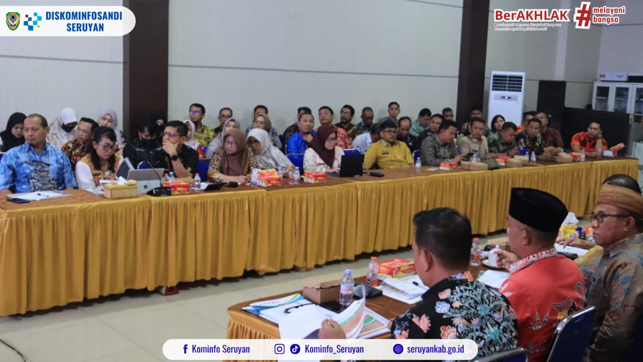 Pemkab Seruyan Gelar Rakordalev, Bupati Tekankan Percepatan Pembangunan