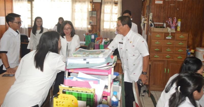 Pj Bupati Kapuas Silaturahmi Di Lingkungan Setda