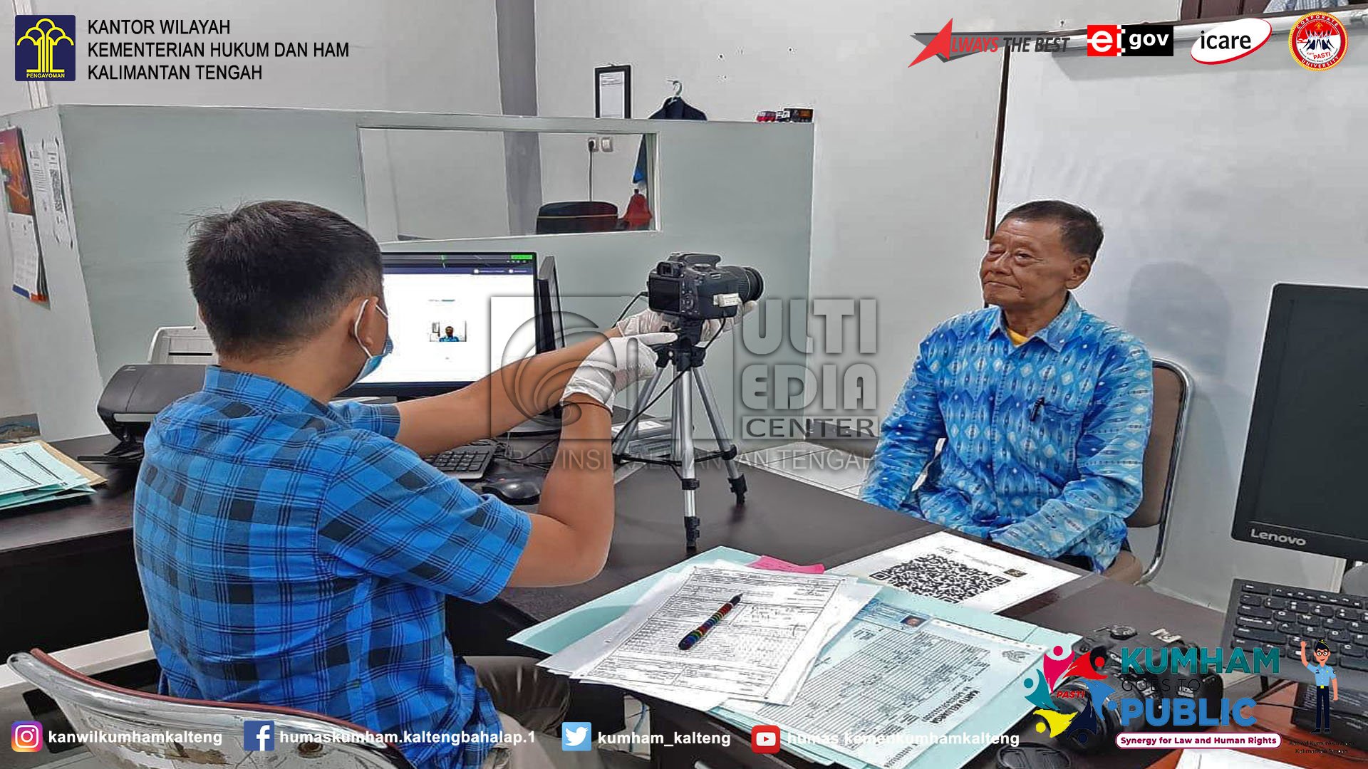 Kanim Sampit Lakukan Kegiatan Pelayanan Paspor Simpatik Bagi Calon Jamaah Haji