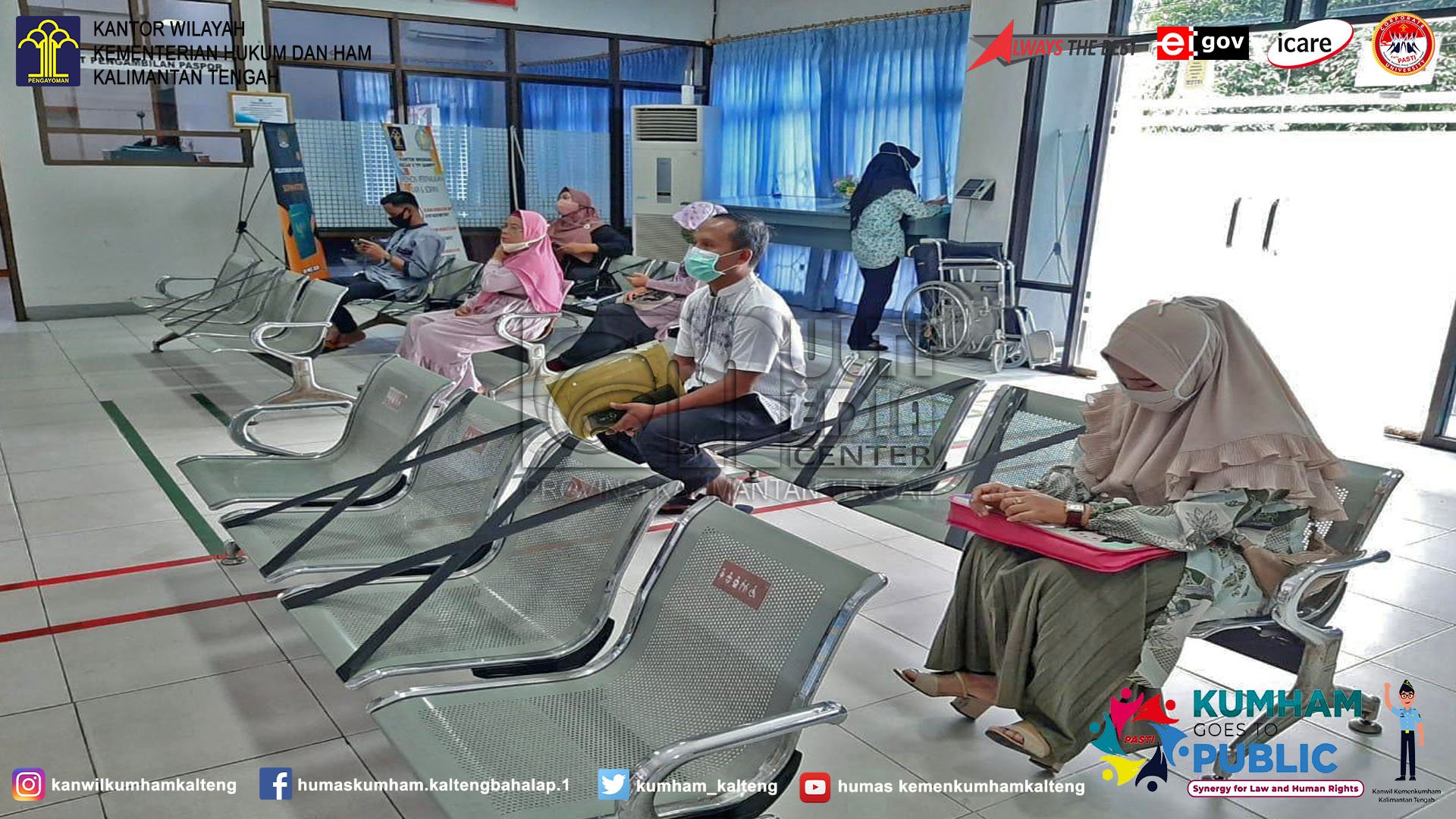 Kanim Sampit Lakukan Kegiatan Pelayanan Paspor Simpatik Bagi Calon Jamaah Haji