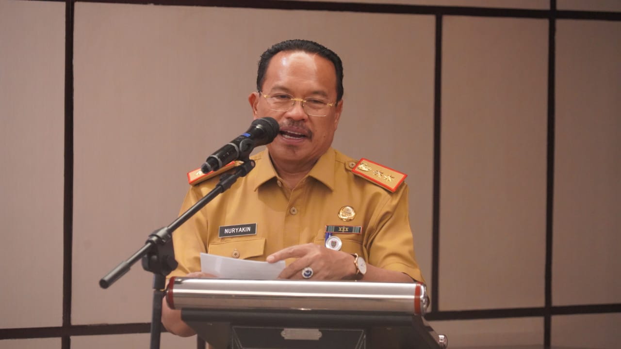 Sekda Nuryakin Buka Rakor Pelaksanaan Dekonsentrasi Tugas dan Wewenang GWPP di Provinsi Kalimantan Tengah