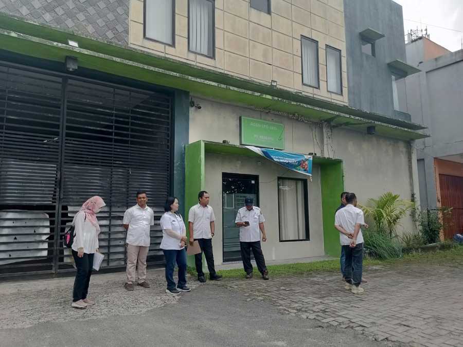Dinas Dagperin Prov. Kalteng Melaksanakan Sidak dan Pengukuran Tabung Gas LPG 3 Kg Bersubsidi di Kota Palangka Raya