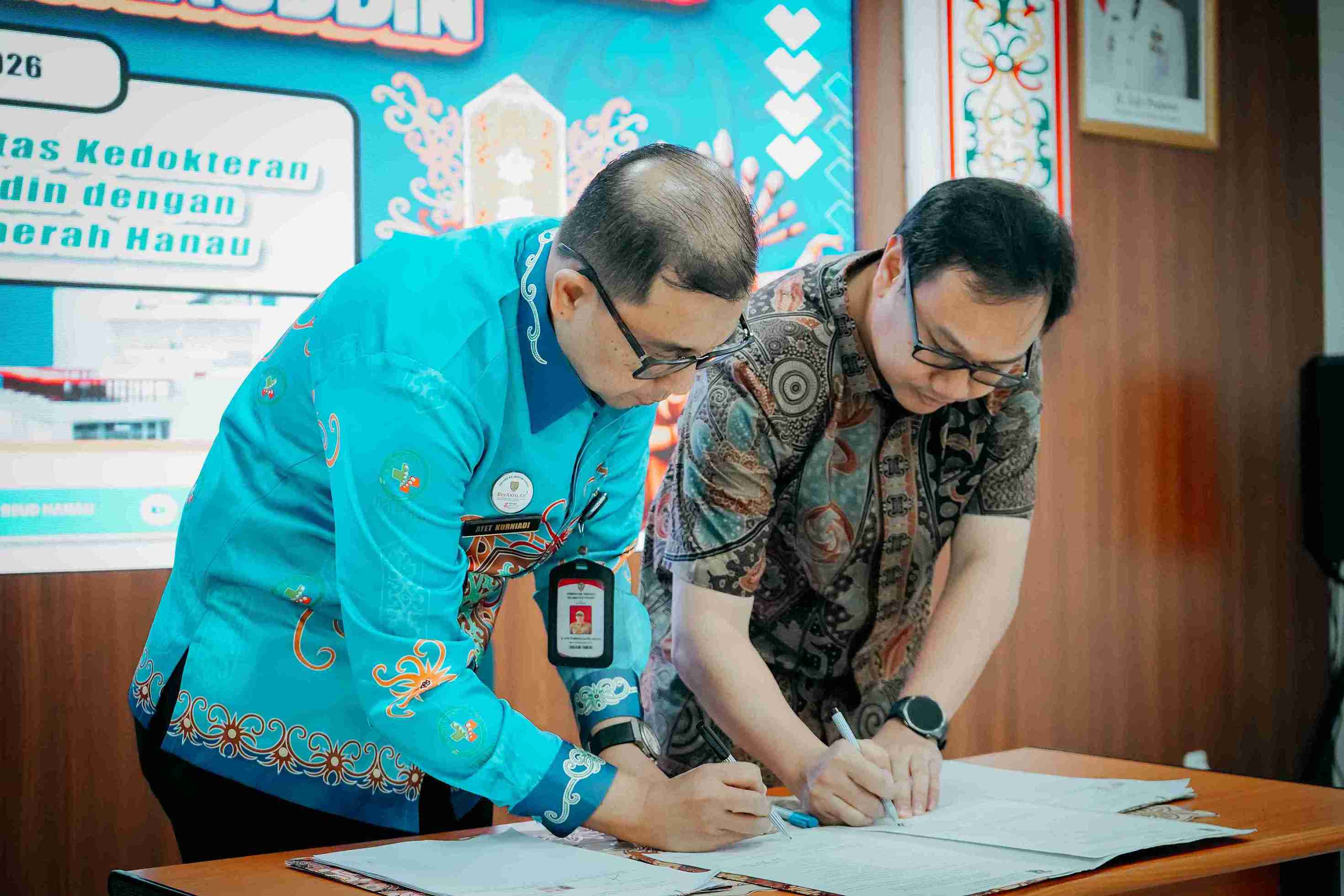 RSUD Hanau dan Fakultas Kedokteran Unhas Makassar Perkuat Kolaborasi, Harapan Baru bagi Pelayanan Kesehatan Kalteng
