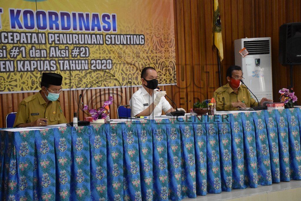 Bupati dan Wabup Pimpin Tepra dan Usulan Program Dana DAK Serta Konvergensi Stunting