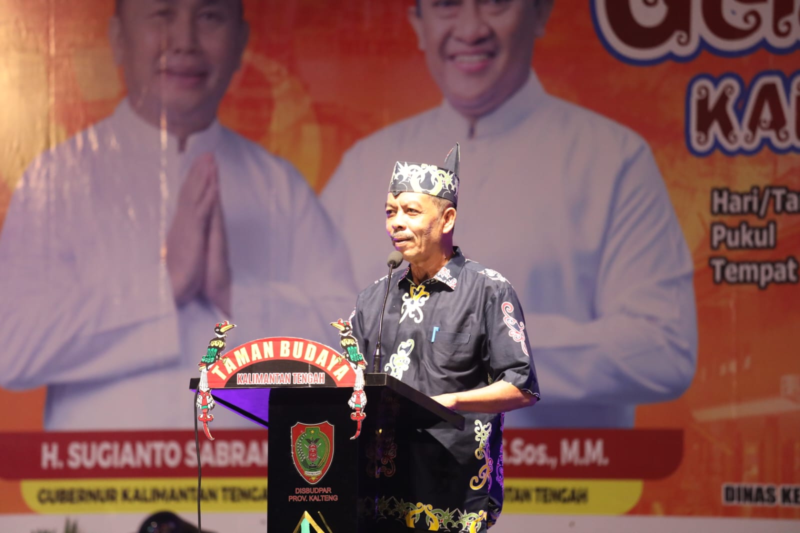 Bangkitkan Ekonomi Kreatif, Disbudpar Kalteng Gelar Seni Budaya