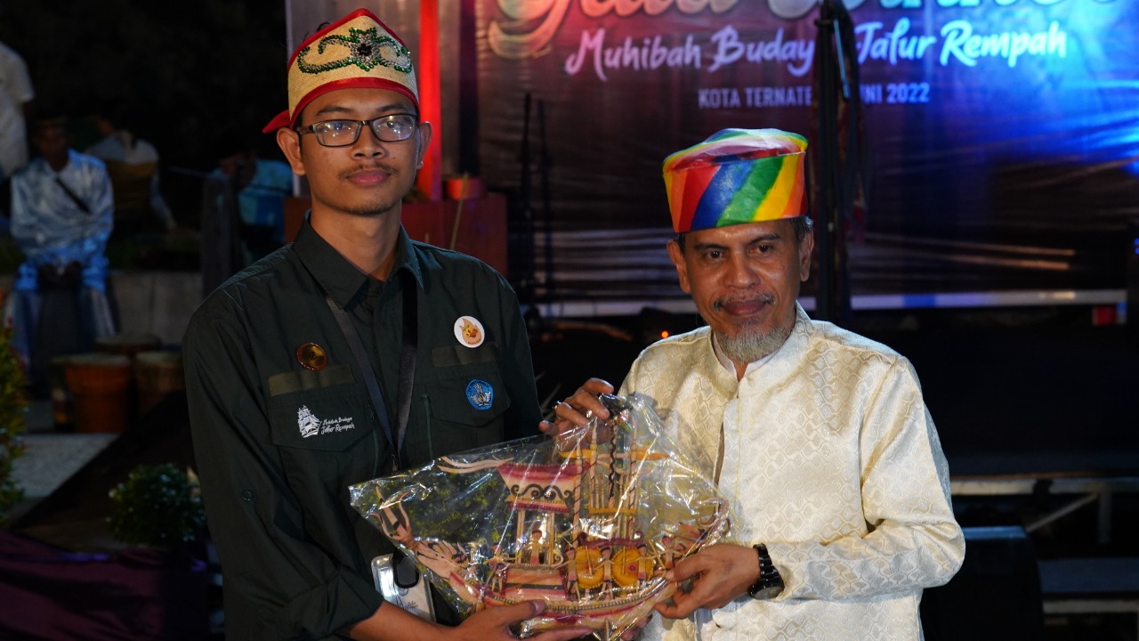 Laskar Rempah Kalteng Kunjungi Ternate pada Muhibah Budaya Jalur Rempah 2022