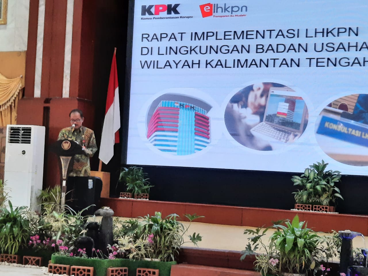Inspektur Kalteng Buka Rapat Implementasi LHKPN BUMD Tahun 2022