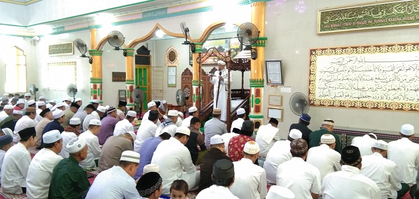 Pj. Bupati Barsel Salat Iduladha 1444 H di Masjid Agung Baiturrahman Buntok 