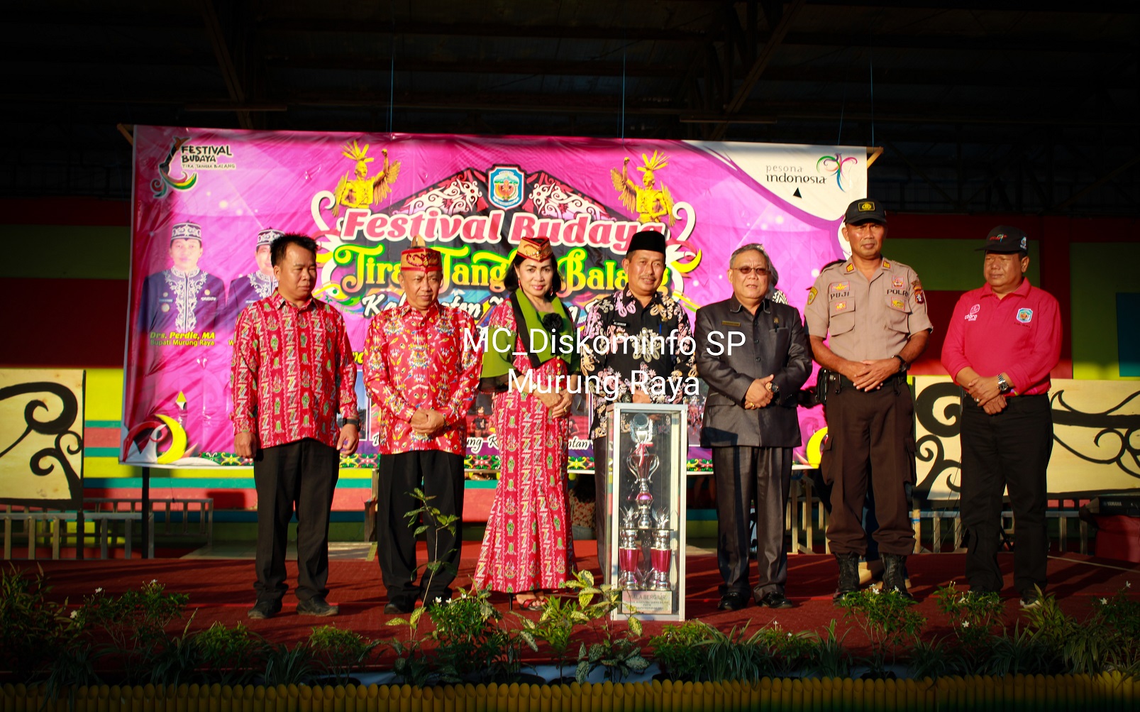 Pembukaan Festival Tira Tangka Balang Kabupaten Murung Raya