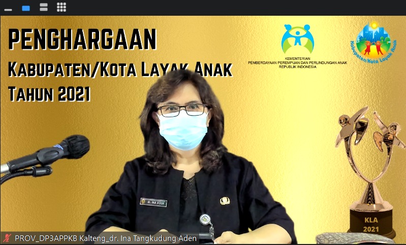 Penghargaan Kota Layak Anak Tahun 2021