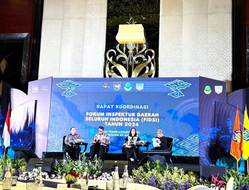 Inspektur Daerah Provinsi Kalimantan Tengah Ikuti Rakor FIDSI 2024