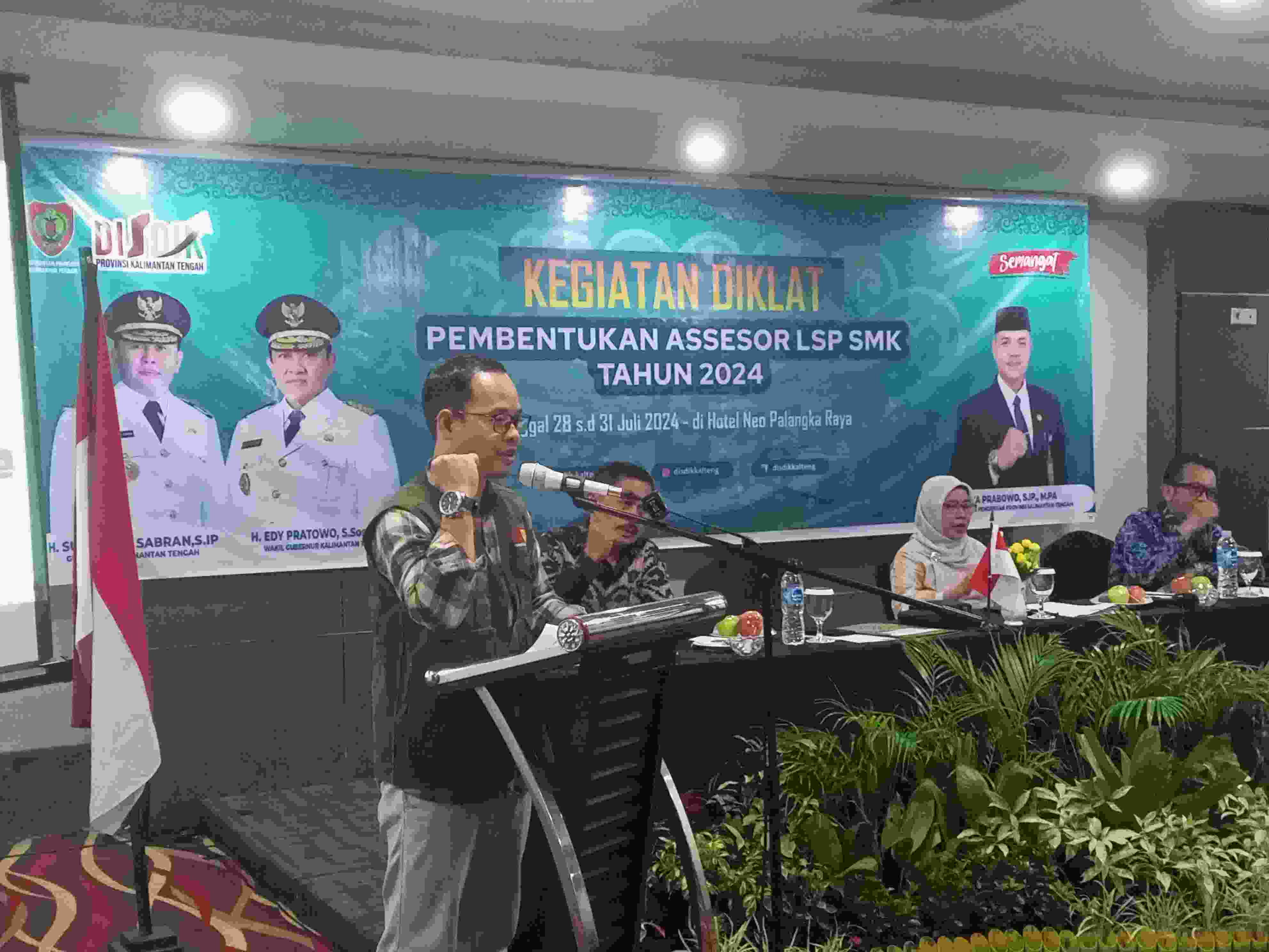 Disdik Selenggarakan Diklat Pembentukan Asesor LSP SMK Tahun 2024