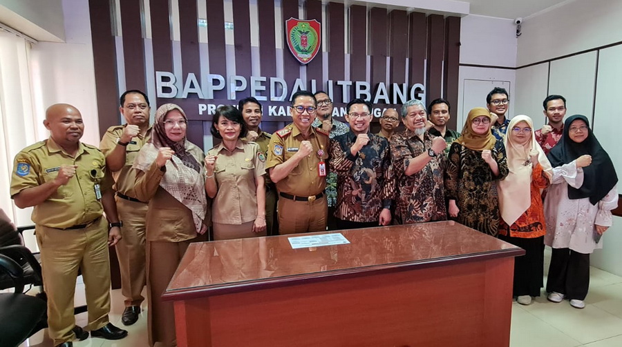 Bappedalitbang Prov. Kalteng bersama LPPIA FIA UI Lakukan Sinkronisasi Data dan Diskusi Persiapan Diseminasi Hasil Kerja Sama Kajian