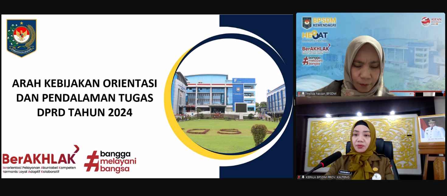 BPSDM Prov. Kalteng Laksanakan Rakor Teknis Sekretaris Dewan Guna Memastikan Kelancaran Orientasi DPRD