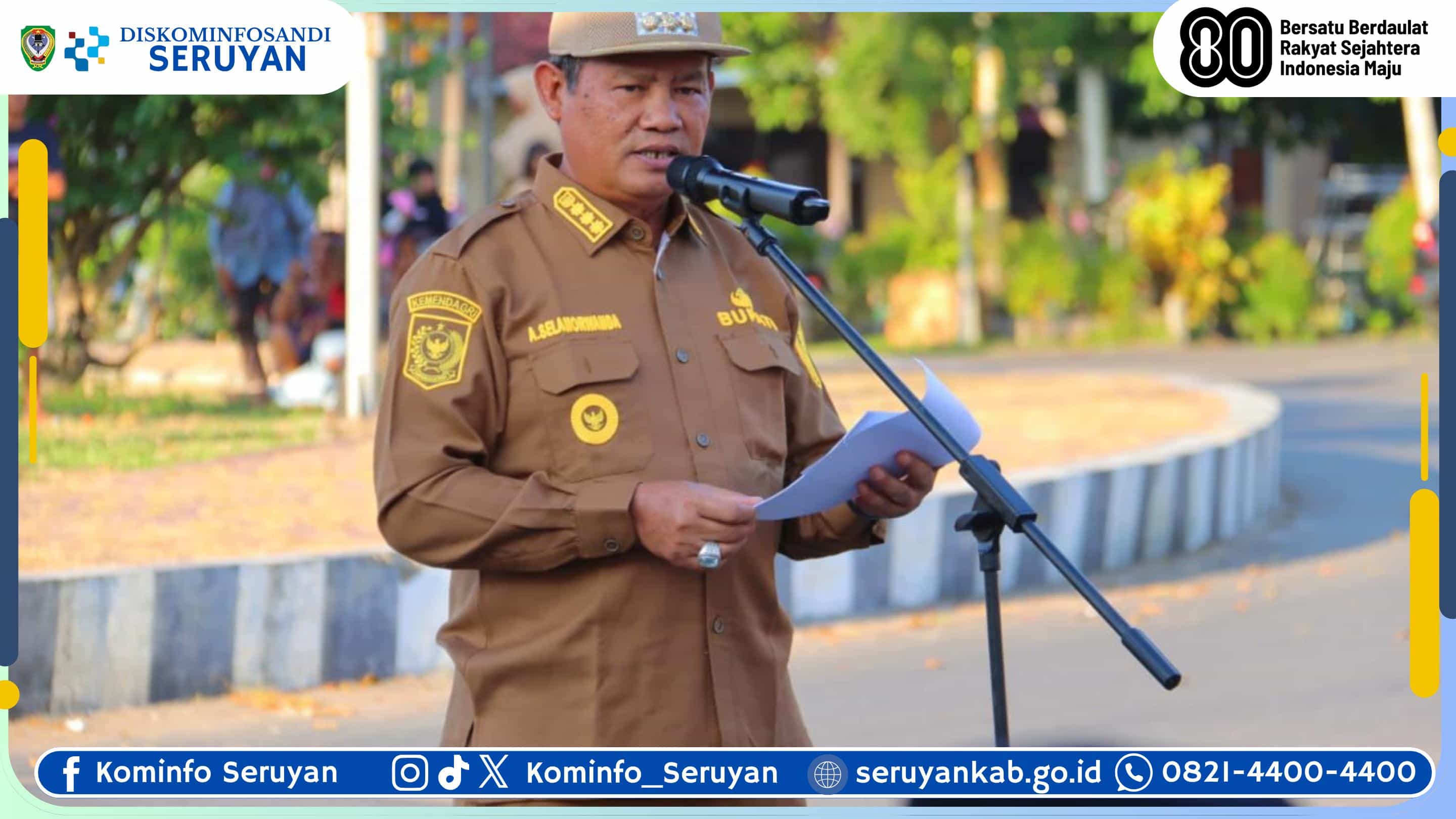 Meriahkan HUT Ke-23 Kabupaten Seruyan, Pemkab Gelar Festival UMKM