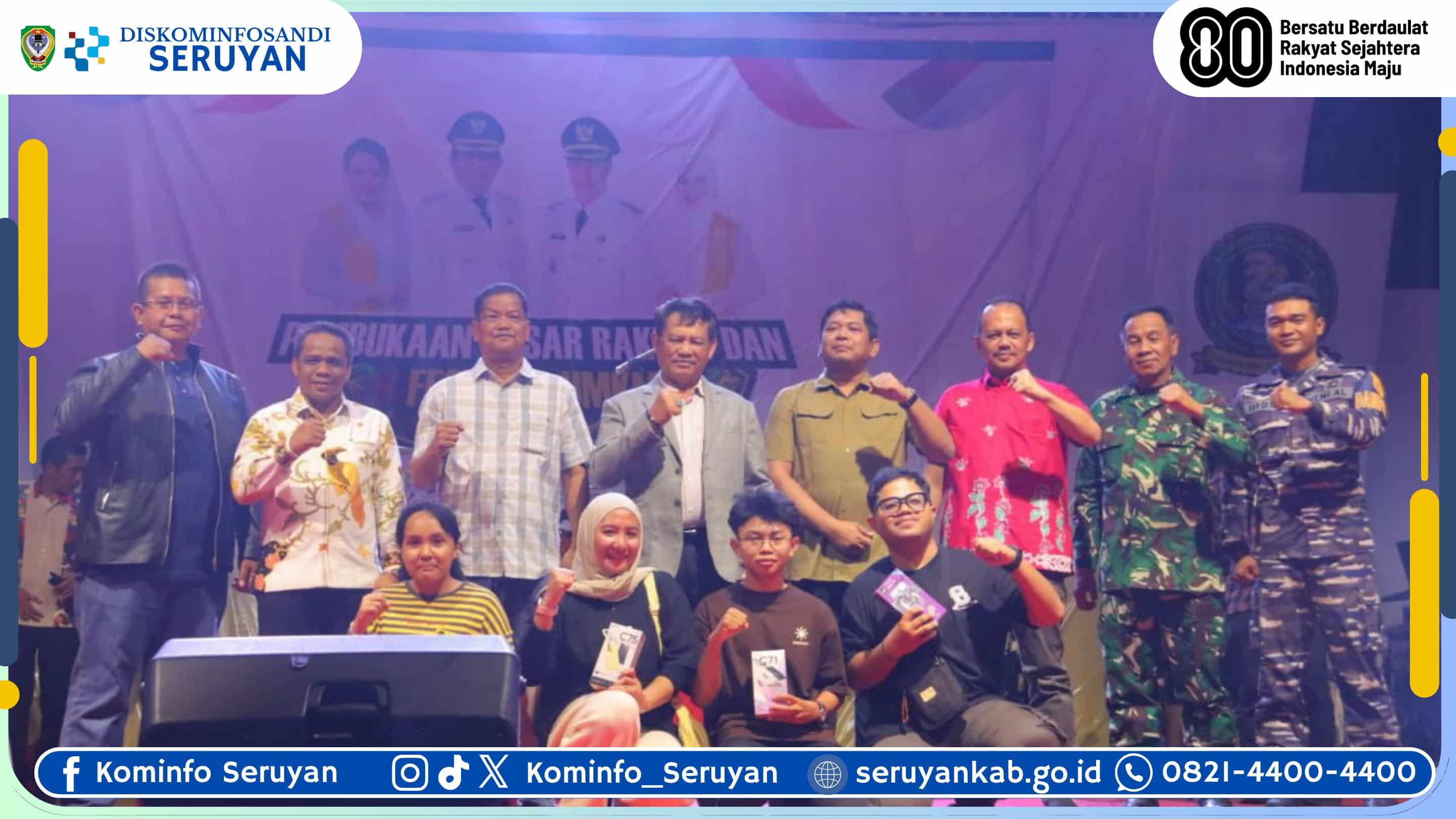 Hiburan Rakyat Semarakkan Puncak HUT Kabupaten Seruyan Ke-23