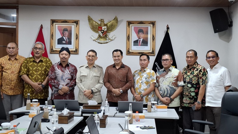Pulang Pisau Bangun Sinergi Budaya, Bupati Temui Menteri Fadli Zon di Jakarta