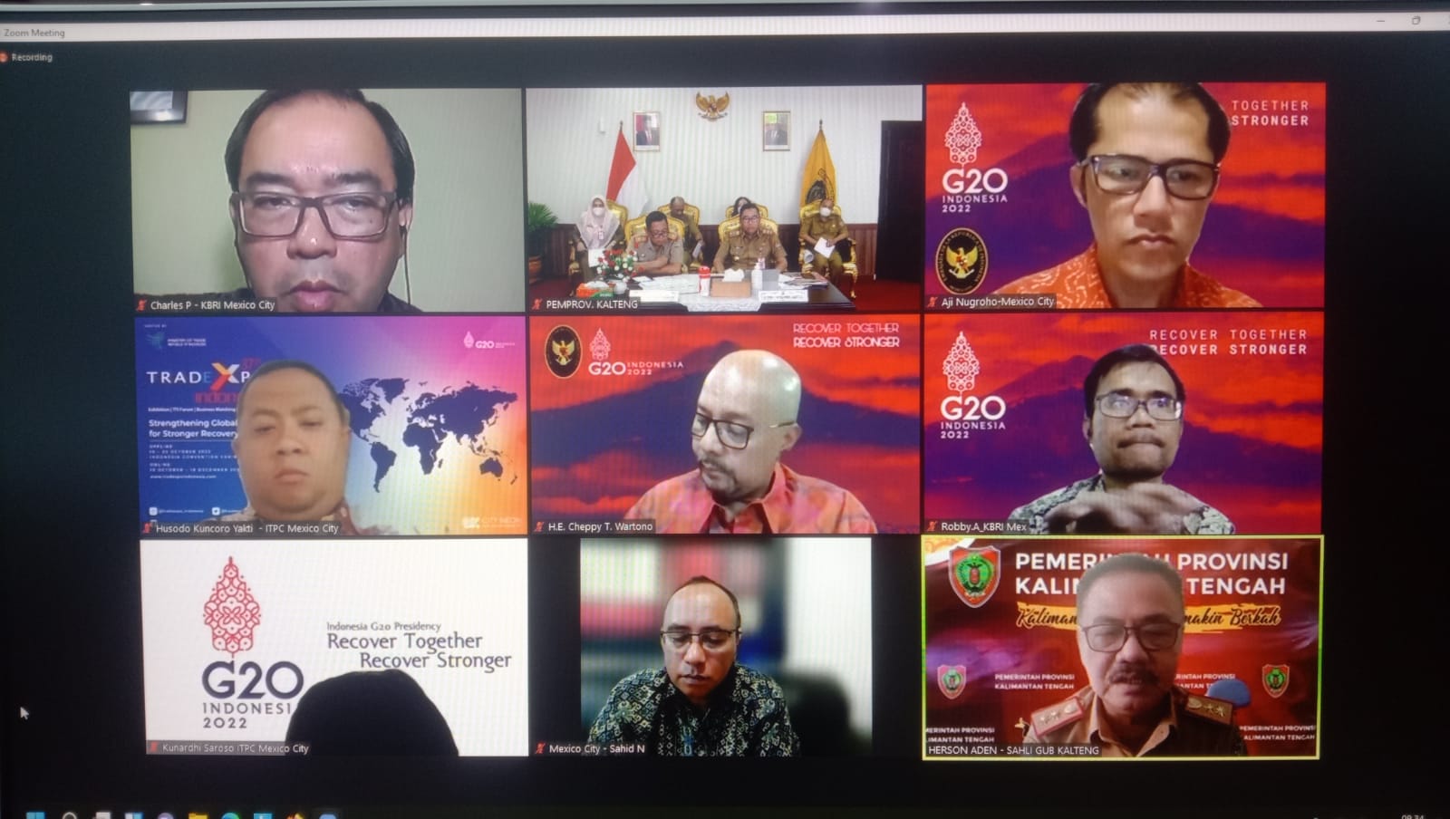 Pemprov Kalteng Siap Ikut Expo Indonesia En Mexico Tahun 2023