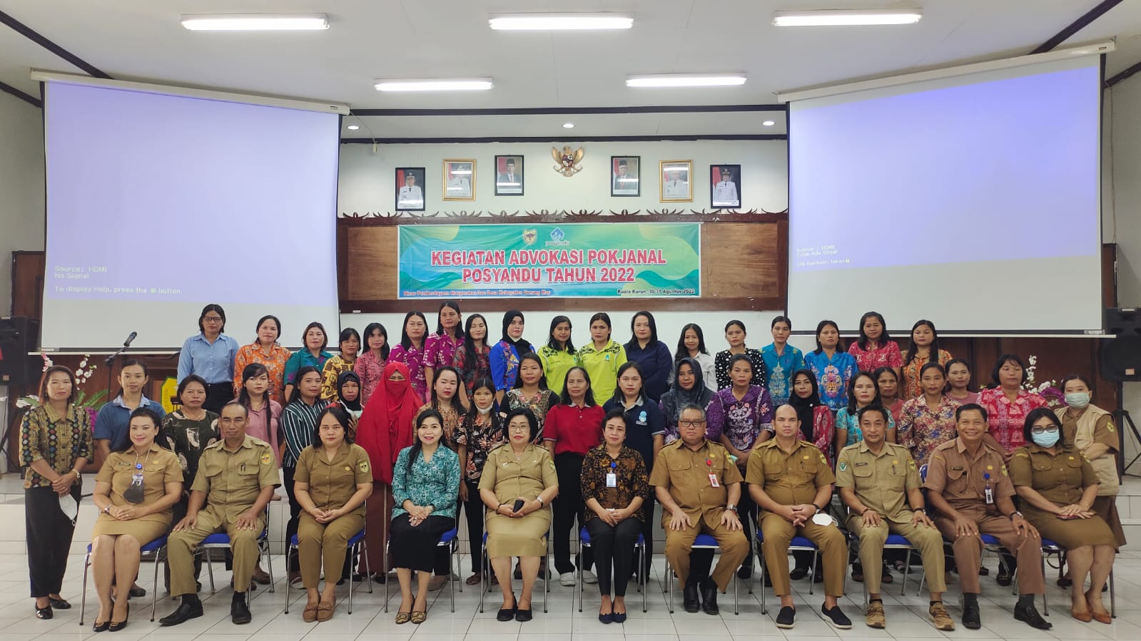 Wakil Bupati Gumas Buka Kegiatan Advokasi Pokjanal Posyandu Tahun 2022