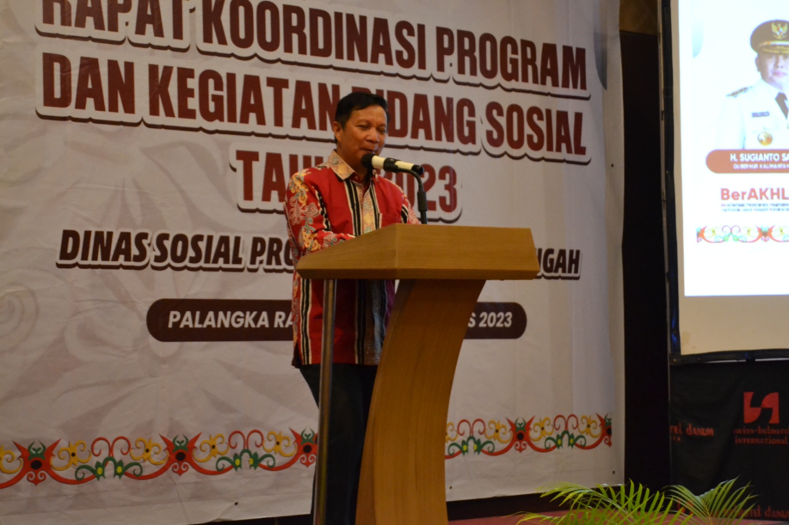Dinas Sosial Prov. Kalteng Selenggarakan Rakor Program dan Kegiatan Bidang Sosial