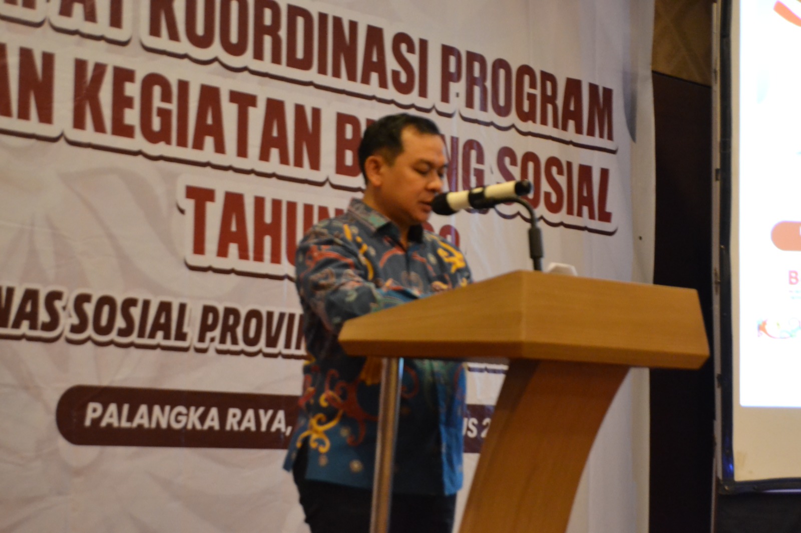 Dinas Sosial Prov. Kalteng Selenggarakan Rakor Program dan Kegiatan Bidang Sosial