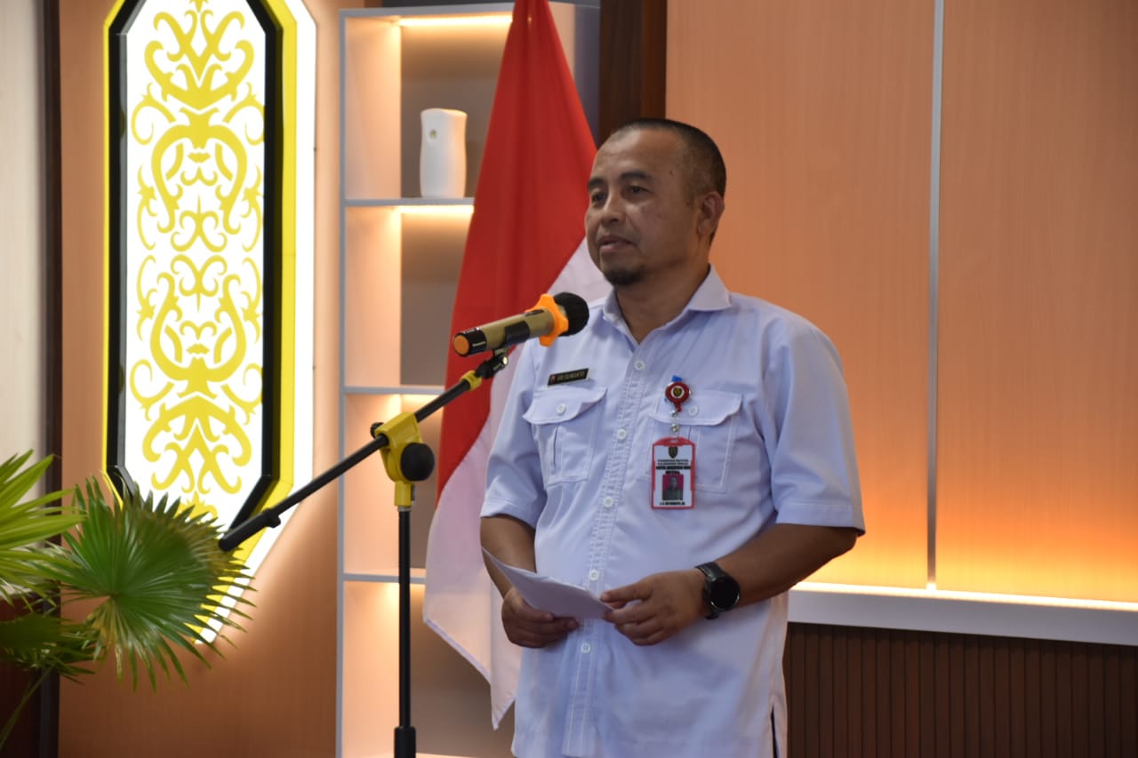 Asisten Adum Pimpin Sertijab Kabag Kerjasama pada Biro Pemerintahan OTDA Setda Kalteng