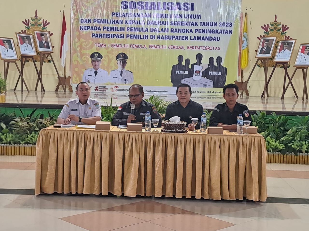 Dorong Partisipasi Pemilih Pemula dalam Pemilu di Lamandau, Badan Kesbangpol Prov. Kalteng Gelar Sosialisasi 