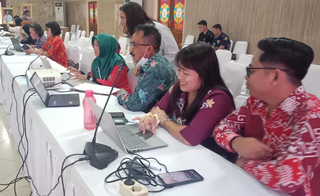 Dinas Hanpang Prov. Kalteng Ikuti FGD Asistensi Fraud Risk Assessment bersama BPKP