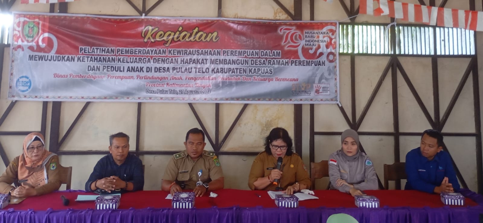 DP3APPKB Gelar Pelatihan Pemberdayaan Kewirausahaan Perempuan di Desa Pulau Telo