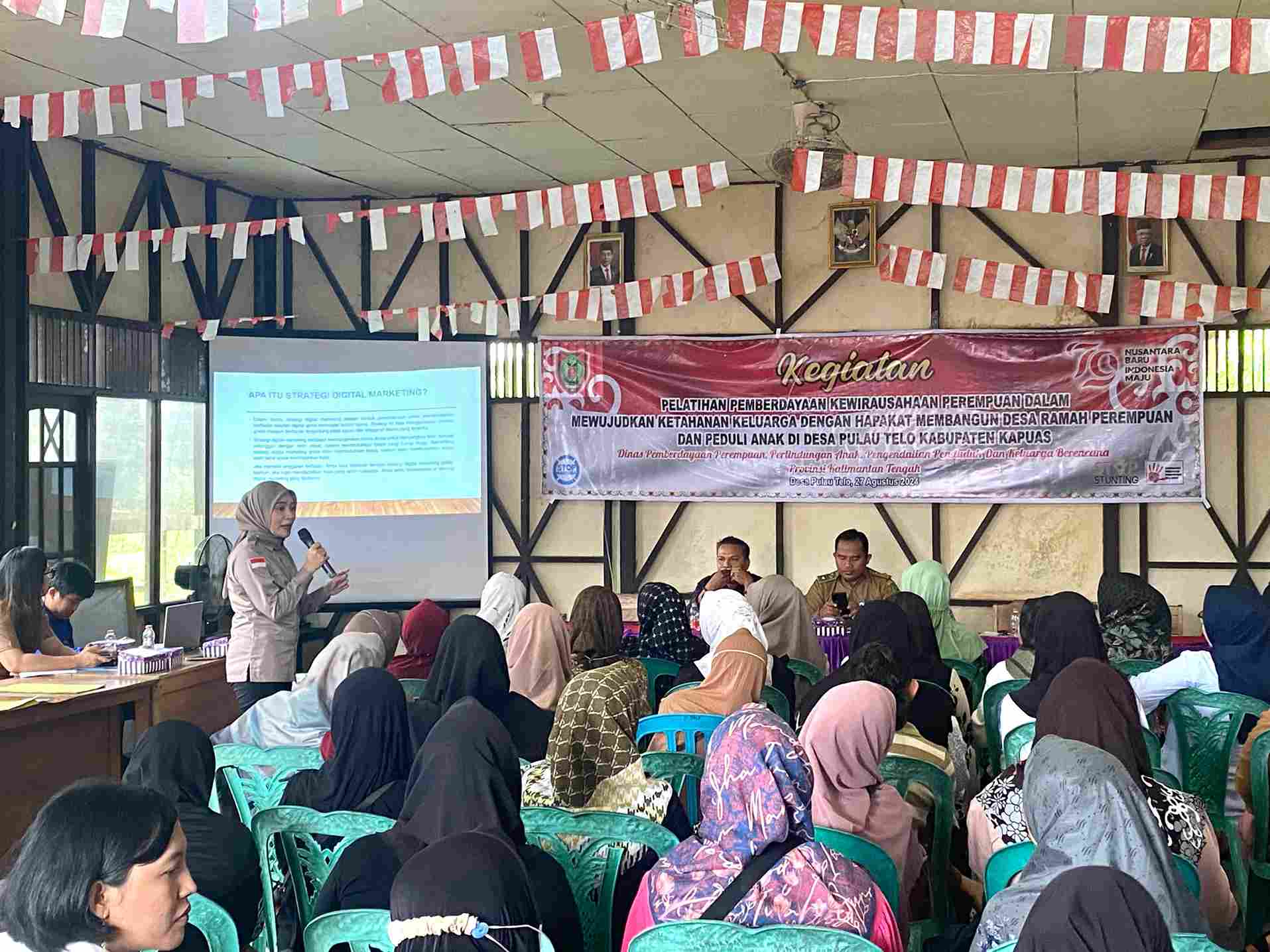 DP3APPKB Gelar Pelatihan Pemberdayaan Kewirausahaan Perempuan di Desa Pulau Telo