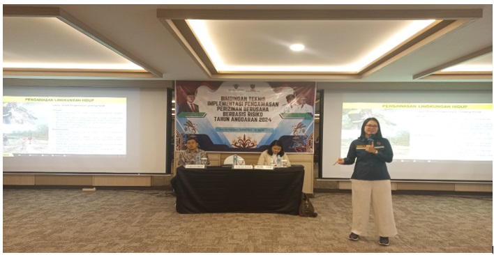 DPMPTSP Prov. Kalteng Selenggarakan Bimtek Implementasi Pengawasan Perizinan Berusaha Berbasis Risiko
