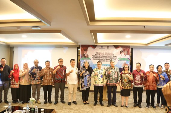 Dinas ESDM Prov. Kalteng menjadi Narasumber pada Sosialisasi dan Bimtek Implementasi Pengawasan Perizinan Berusaha Berbasis Risiko