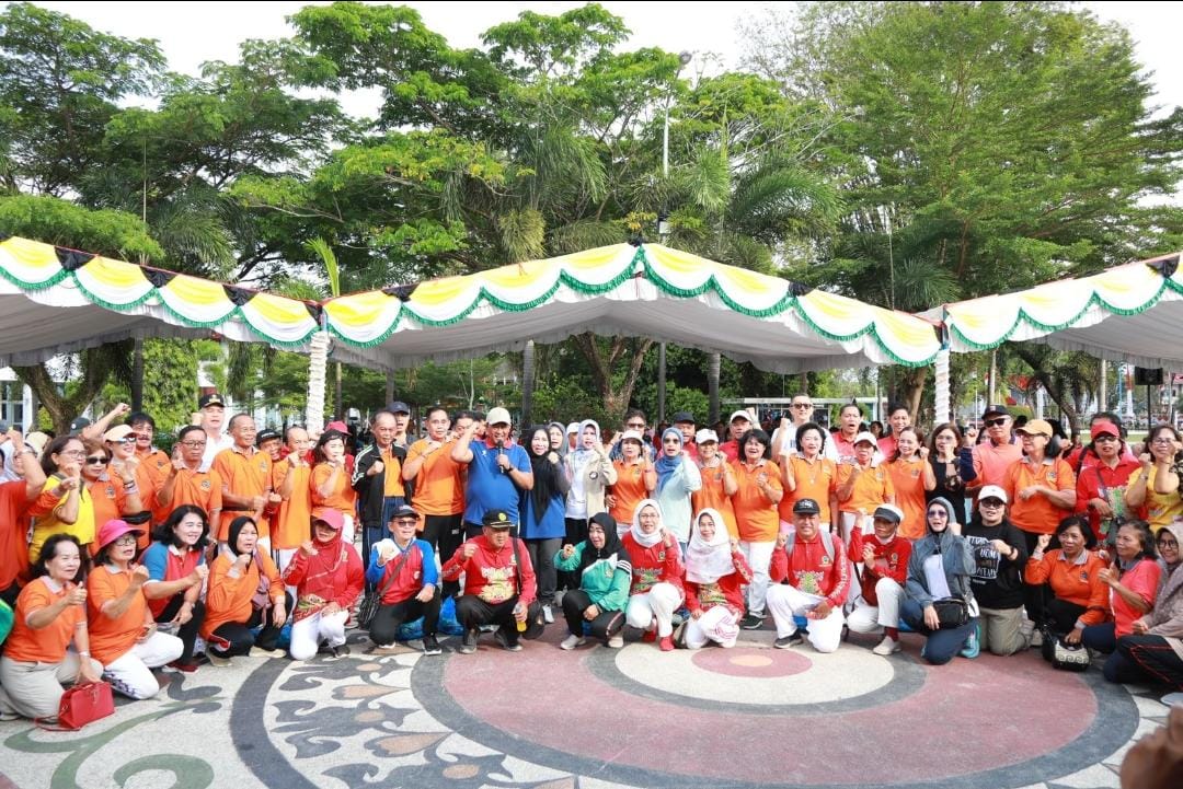 Pemprov Kalteng Ajak ASN Budayakan Olahraga Lewat Senam Pagi Bersama
