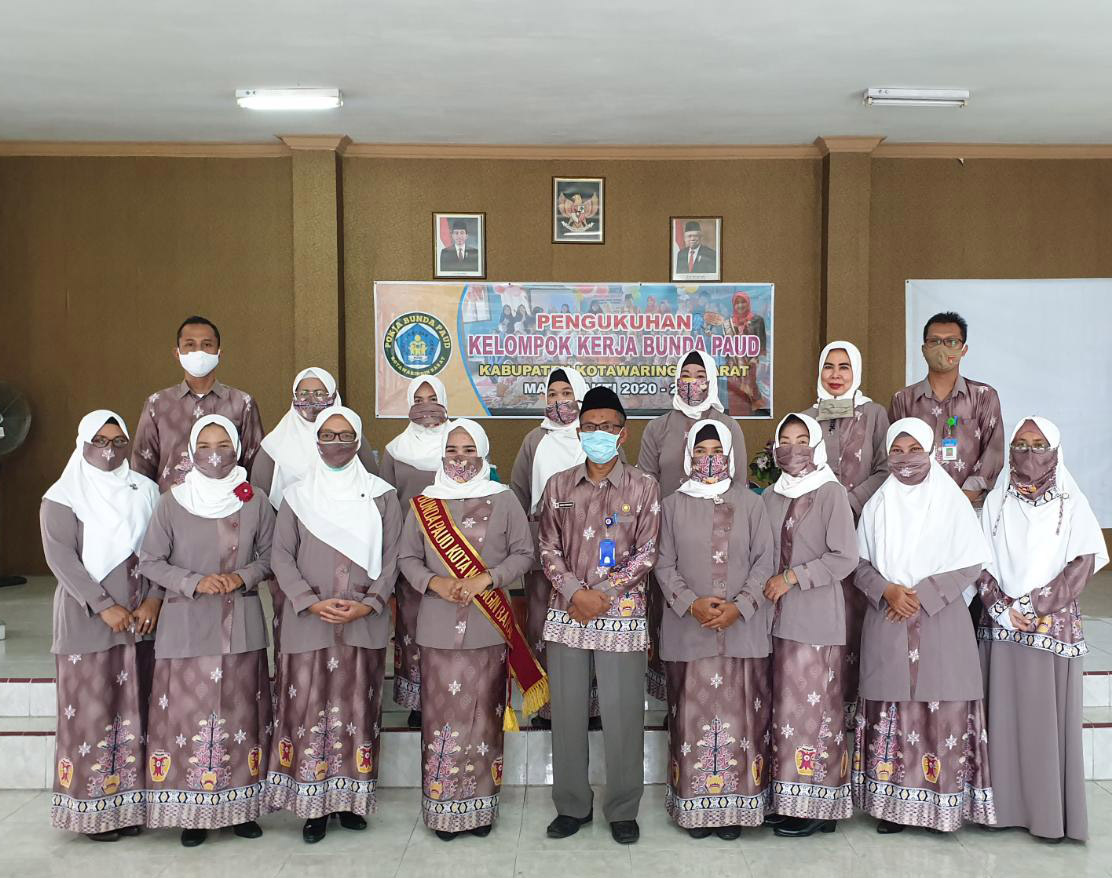 Menuju PAUD Berkualitas, Bunda PAUD Kabupaten Kobar Bentuk Pokja