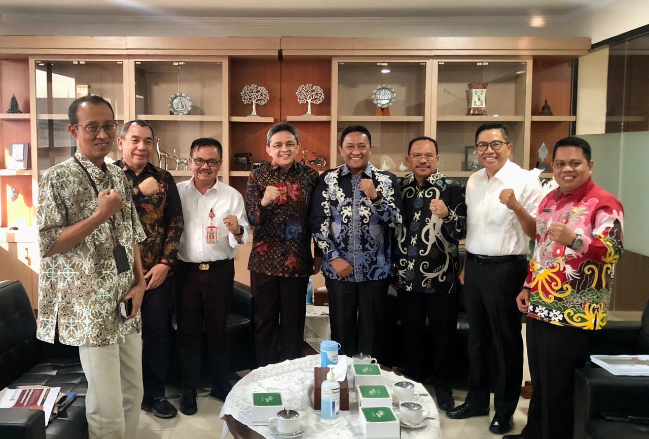 Bahas Penggunaan DBH-DR, Wagub Kalteng Edy Pratowo didampingi Pejabat Terkait Temui Dirjen Perimbangan Keuangan Daerah Kemenkeu