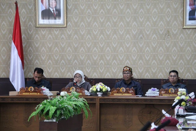 DPRD Kalteng Tetapkan Rencana Kerja 2026 dalam Rapat Paripurna