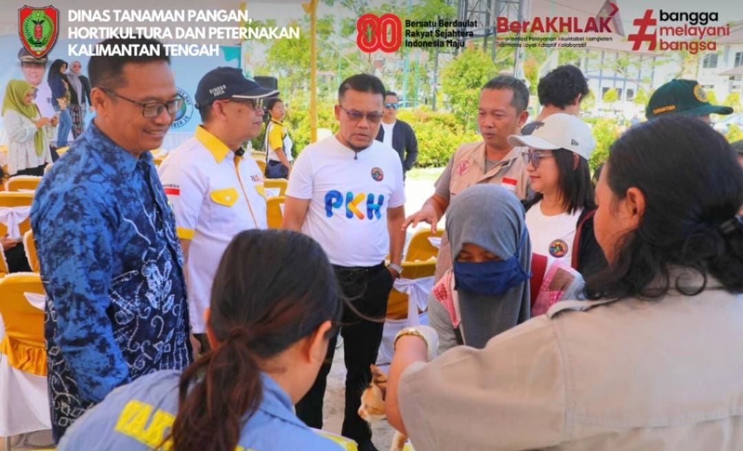 Peringatan Hari Rabies Sedunia: Pemprov Kalteng Gelar Vaksinasi, Pemeriksaan Kesehatan, dan Kastrasi Hewan Gratis di Palangka Raya