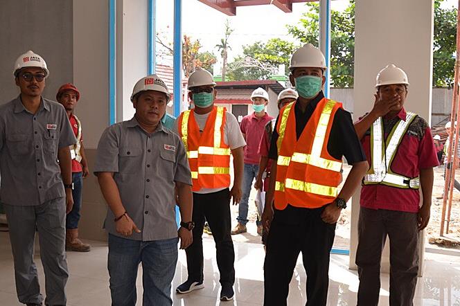 Bupati Barito Utara Melakukan Peninjauan Pada Beberapa Proyek Insfrastruktur