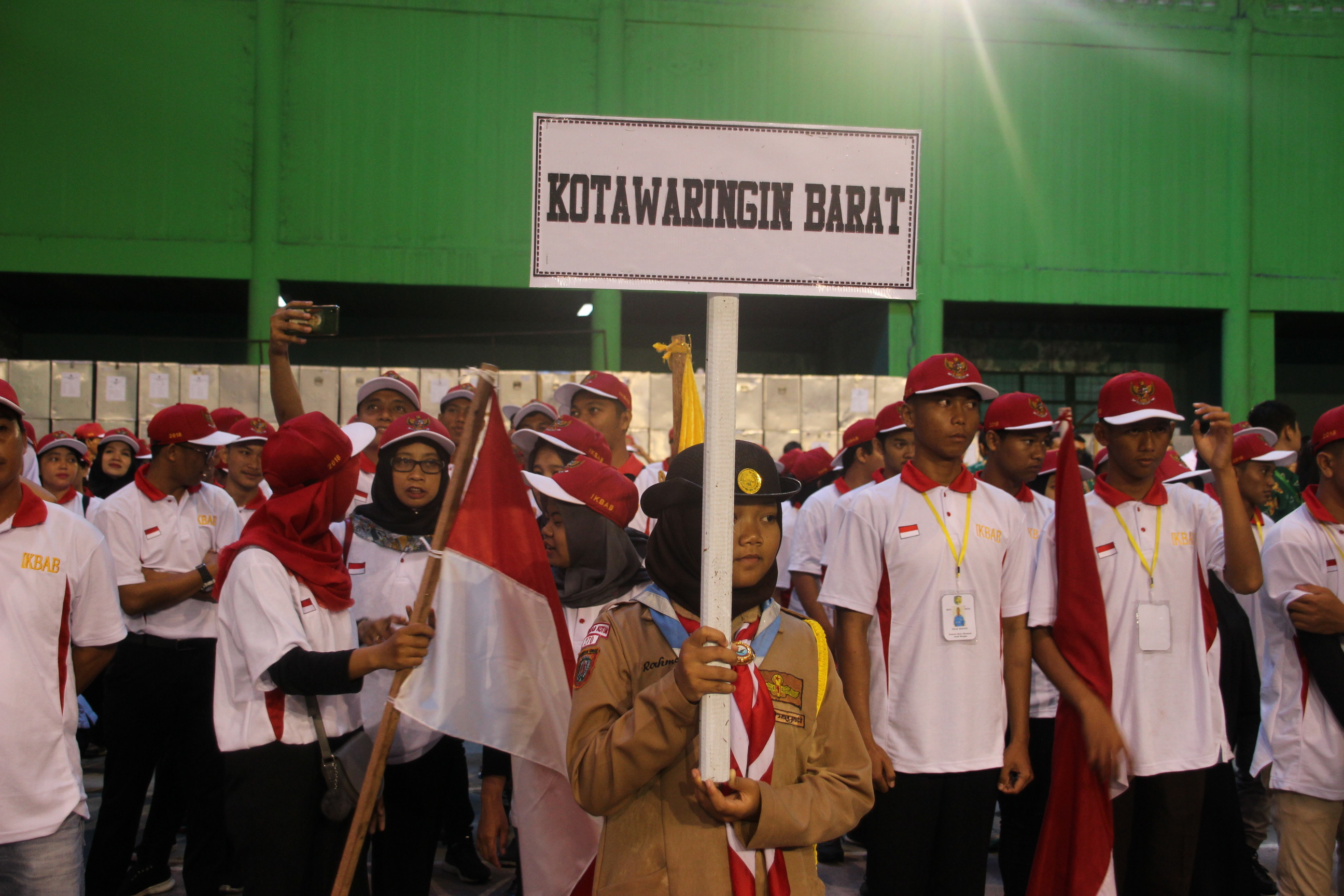Pemuda Kobar Hadiri Upacara Peringatan Hari Sumpah Pemuda Ke-90 Tingkat Provinsi