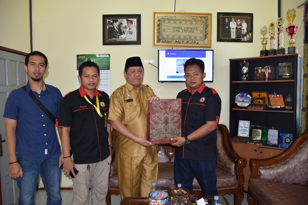 Kunjungan Polres Kapuas dalam Rangka Koordinasi Situasi Keamanan dan Ketentraman di Kabupaten Kapuas