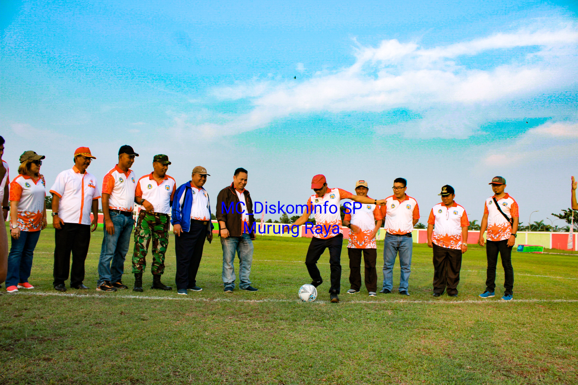 Bupati Murung Raya Resmi Buka Open Turnamen Sepak Bola Bupati Cup Ke-V