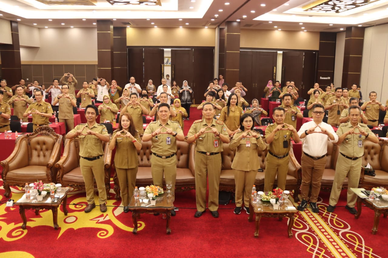 Sahli Gubernur Yuas Elko Buka Rakor Bidang Kawasan Permukiman se-Kalteng Tahun 2023