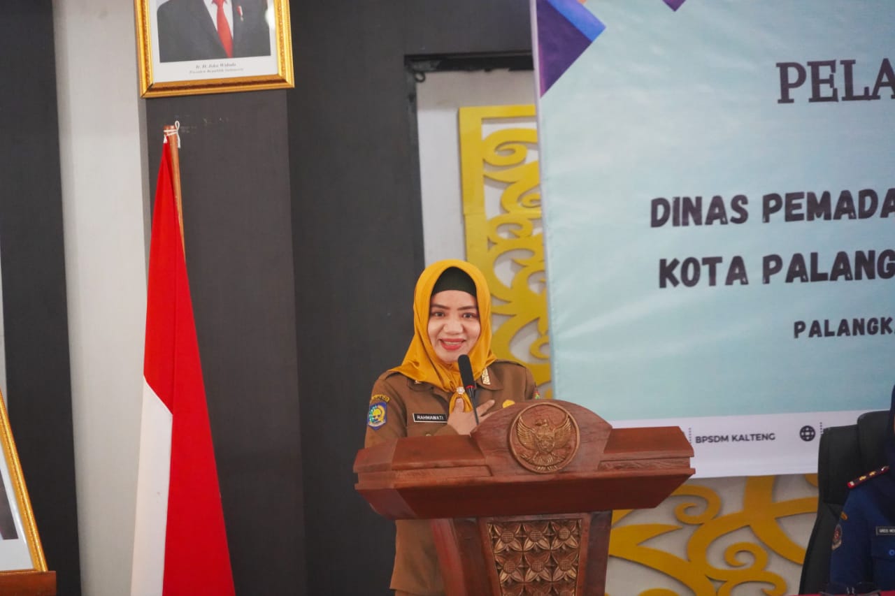 Tingkatkan Kapasitas Aparatur Damkar, Pemprov. Kalteng Gelar Pelatihan